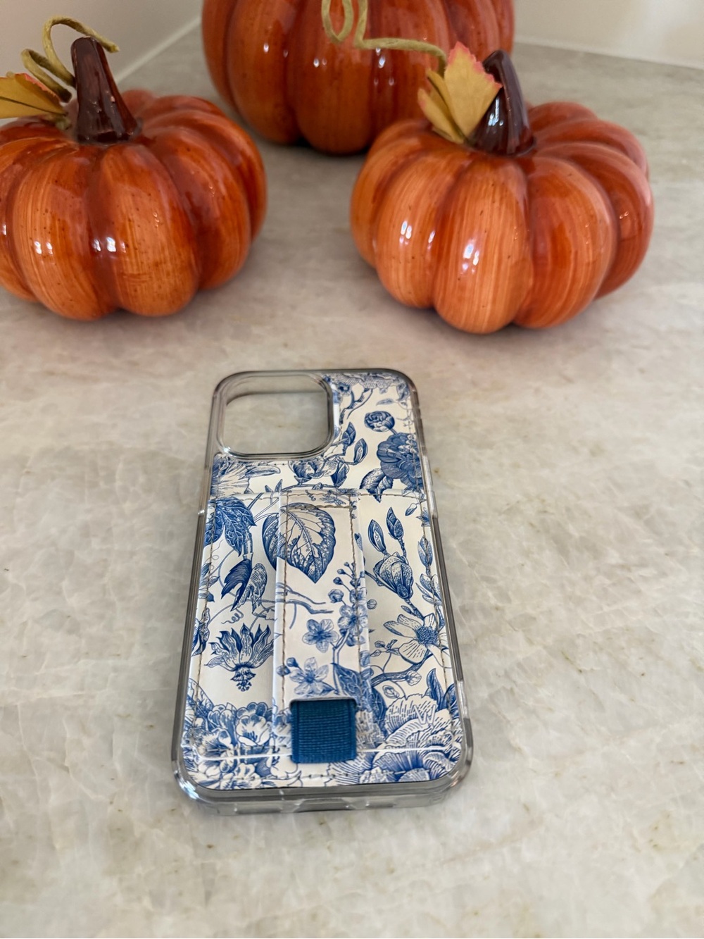 Walli Case-Blue Toile Pattern - Picture 1 of 2